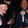 Johnny Winter and Bruce Willis